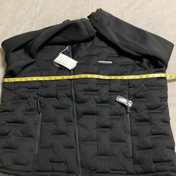 North End Women’s Pioneer Hybrid Black Sub-Down Bomber Jacket 3XL Freightliner - Picture 14 of 15